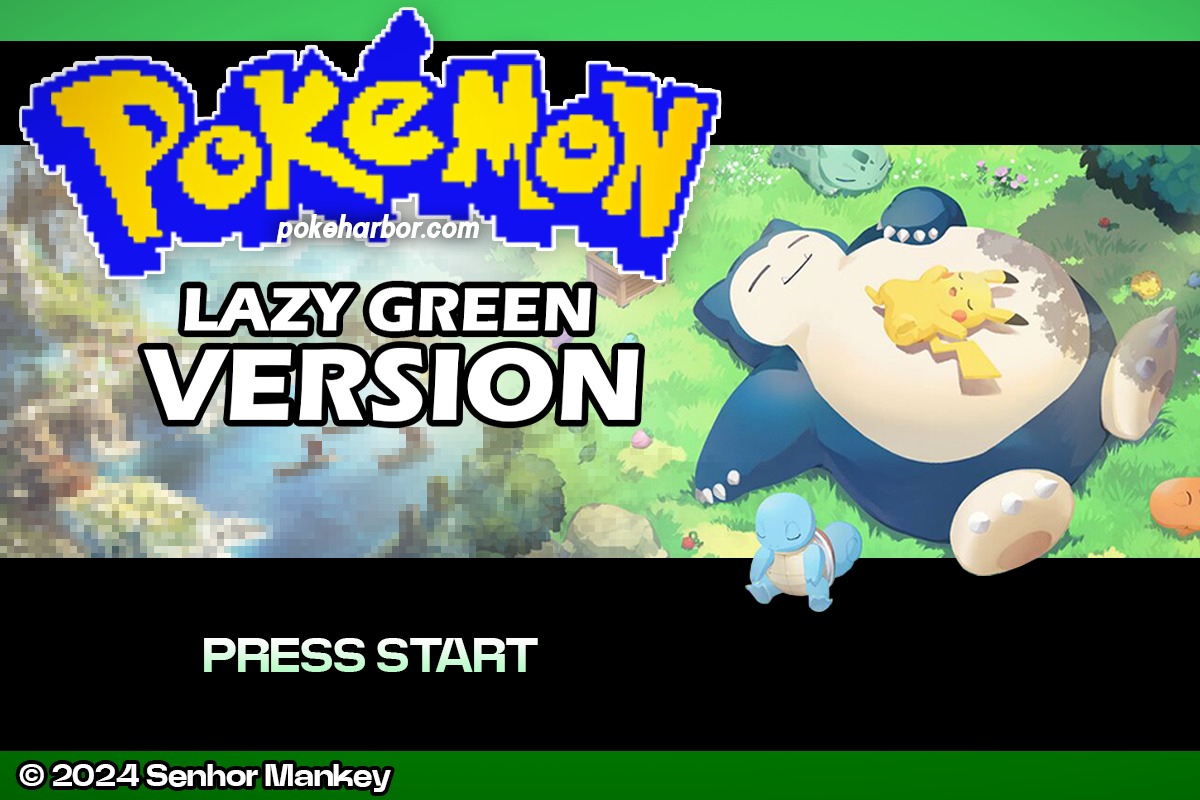 Pokémon Lazy Green cheats