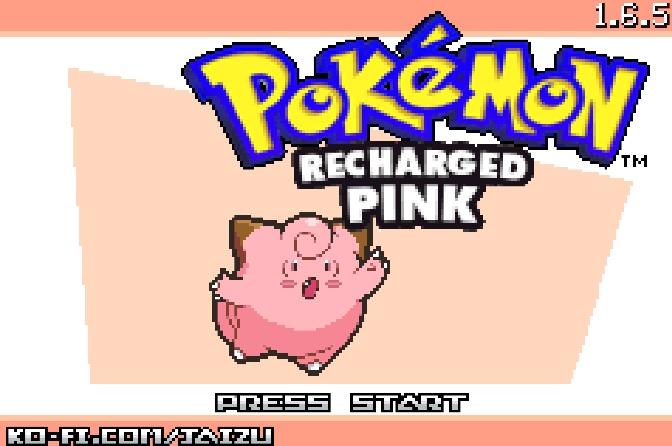 Pokemon Recharged Pink